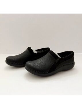 Alegria Duette Aged Ink Shoes Slip On Comfort Workwear Floral Women's 6-6.5